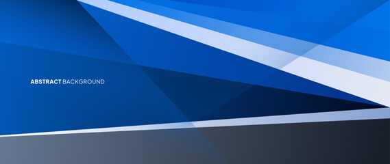 Aufkleber - Abstract blue gradation background. The sharp patterns and unique arrangement give it an elegant look.	