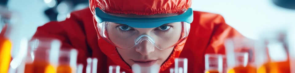 Leinwandbilder - Precision Pandemic Research Next-Gen Scientific Innovation in Clinical Biosafety - Advanced Molecular Analytics for Global Health Resilience