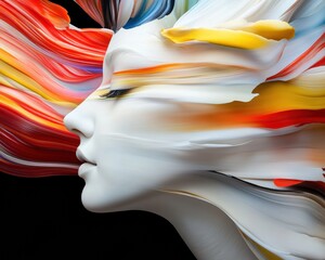 Poster - Fluid Consciousness Immersive Digital Art Exploring Neurodiversity, Emotional Intelligence, and Transformative Cultural Perspectives in 8K Resolution