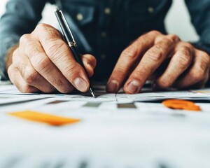 Fototapete - Mindful Financial Planning Precision Analytics and Strategic Expense Tracking for Corporate Resilience in Emerging Digital Economy Landscapes