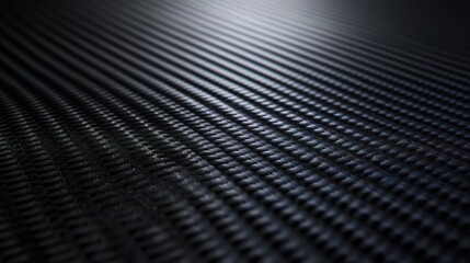 Poster - Textured Carbon Fiber Background for Modern Technology Concepts