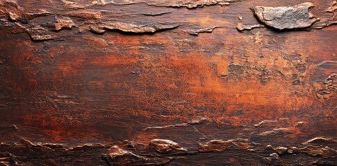 Poster - Background featuring a metallic orange hue with a gradient that transitions from light to dark with a textured effect