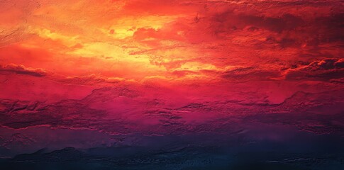 Poster - a blurred abstract background with a grainy texture and light leaks is featured