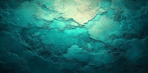 Poster - Abstract background featuring a green gradient with a grainy textured effect