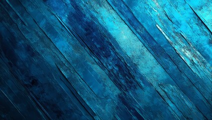 Poster - A blue gradient abstract background that incorporates a textured, grainy effect to convey depth and motion