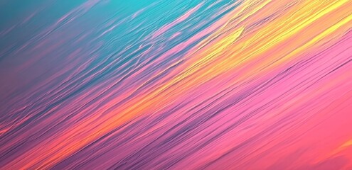 Poster - A soothing blue to delicate pink gradient background with subtle texture adds elegance to any design project