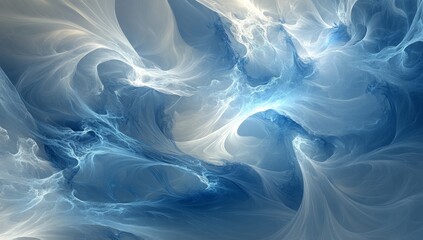 Wall Mural - Abstract Swirling Blue White And Gray Texture Background Perfect For Website Banner Or Digital Art Project.Background Image Is Good And Has No Defect.Image Is Free Of Animals, People, And