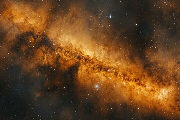 Wall Mural - majestic cosmic river of light and stars flowing through the dark vastness of space galaxy view
