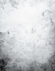 Poster - A gray background with an abstract design featuring textured brush strokes is visible