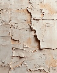 Poster - A beige textured background forms an elegant and neutral setting