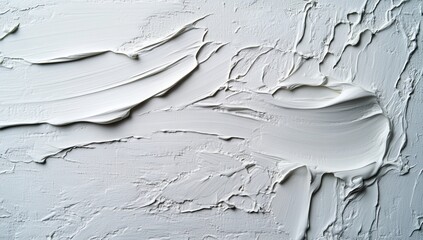 Poster - A decorative plaster texture is used to create beautiful patterns on the wall