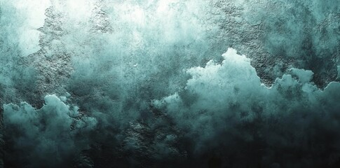 Poster - An abstract industrial background is created by rough concrete wall texture