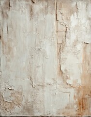 Poster - The background of a canvas with abstract paint and noticeable brush strokes has a vintage look