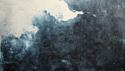 Poster - Dark watercolors blend to create an atmosphere that is both dramatic and mysterious