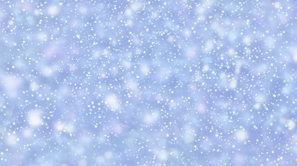 Poster - Soft pastel light blue and baby pink background with white sparkles and shiny sequins for festive winter and Christmas design. Delicate glitter texture with space for text in high resolution and detai