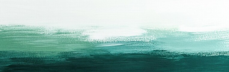 Poster - Minimalist pencil strokes create a serene gradient of pale and dark tones in a tranquil landscape