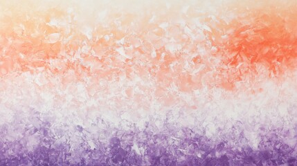 Poster - Elegant pastel coral to lavender transitions in a smooth layered design for a calming effect in decor