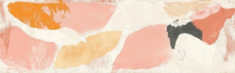 Aufkleber - Colorful abstract pencil strokes on torn paper create a dynamic and textured backdrop for artistic expression