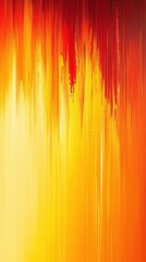 Poster - Vibrant abstract gradient display in fiery red and yellow tones showcasing dynamic motion and energy