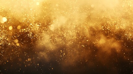 Poster - A luxurious background with golden metallic liquid textures, representing elegance and modern design