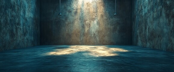 Poster - Silver metallic background gradient that includes shimmering light reflections