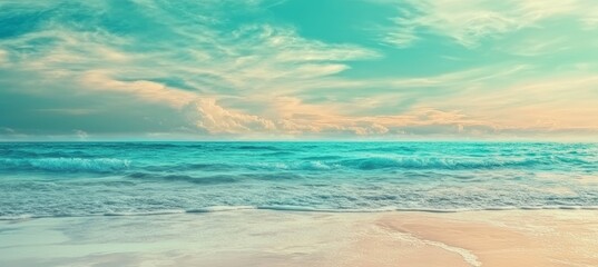 Fototapete - A gradient background in a muted green hue with a textured, grainy appearance that fades seamlessly into white, suitable for various background or texture applications