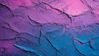 Poster - Blue and purple hues are incorporated into a grainy gradient abstract background to produce a visually textured backdrop