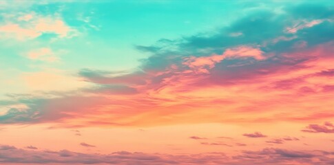 Poster - Visually appealing results are achieved through the smooth transition from green to purple, forming a textured background with a grainy gradient