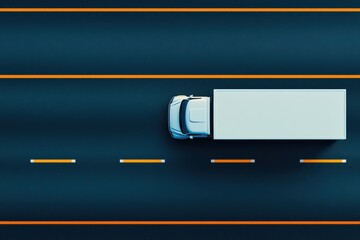 Poster - Autonomous Trucks on Smart Highways for Efficient Transport Systems in Modern Logistics