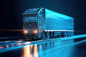 Poster - Digital Twin Interface for Logistics Management in Transportation Systems
