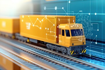 Poster - Digital Monitoring of Smart Containers on Railway Tracks for Enhanced Logistics Efficiency