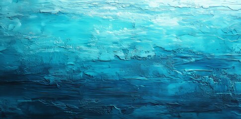 Fototapete - Dynamic and textured backgrounds are achieved through the application of bold blue watercolor paint strokes, making them perfect for adding artistic touches to projects