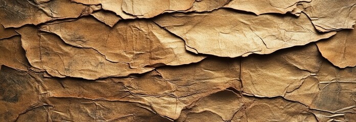 Poster - Brown and beige hues define the grunge panorama background, where a distressed appearance and textured surface with scratches evoke a sense of age and nostalgia