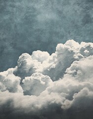Poster - Gray watercolor background texture produces a design that is soft and elegant
