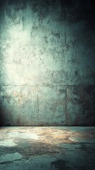 Poster - Old Beige Grunge Wall Generates a Distinctively Vintage Background Texture