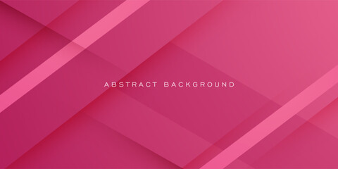 Wall Mural - abstract geometric 3d background with red color papercut shadow and overlap shapes pattern. eps10 ve