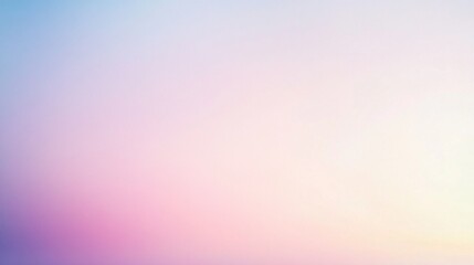 Poster - A breathtaking dusk unfolds as soft pastel colors beautifully merge in the sky, creating a serene atmosphere soothing the senses. The tranquil landscape below complements this magical moment