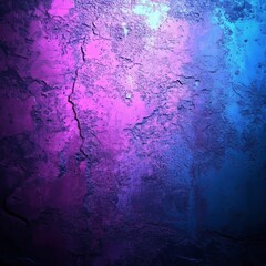 Fototapete - The purple gradient background, complete with a grain texture effect, is suitable for digital projects or social media