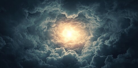 Poster - An abstract background with a vignette is created by the grainy texture of the surface