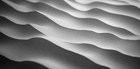 Poster - The abstract background has a light silver hue and a grainy texture, from which light is reflected