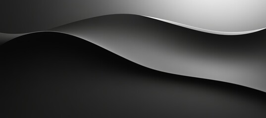 Poster - An abstract background that transitions from black to white, characterized by a grainy texture