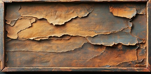 Poster - A paper sheet, its edges burned and its appearance worn, is set against a dark backdrop, giving off a nostalgic vintage vibe