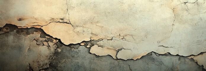 Poster - A stained grunge background of considerable width that generates an abstract and artistic visual effect, rendering it an ideal selection for websites, banners, and a multitude of graphic design