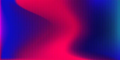 Poster - Abstract red purple green fractal glass gradient background for creative social media post, website, business presentation, poster