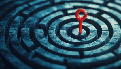 Fototapete - Mental clarity prioritizes key initiatives.
