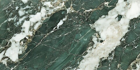  Green and white marble texture background