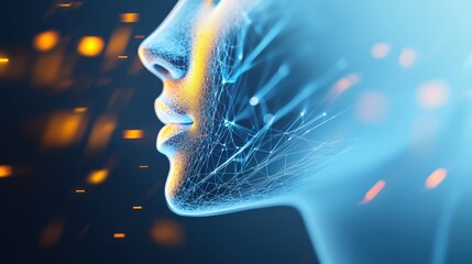 Poster - Exploring ai-driven artistry digital creation virtual space graphic design futuristic atmosphere close-up view innovation unleashed