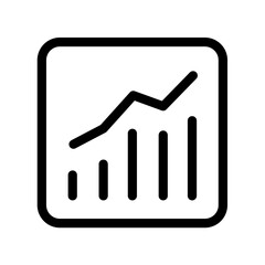 Poster - Upward Trend A Symbol Of Growth And Success Showcasing A Positive Trajectory In Business Progress With Clean Lines And A Bold Minimalist Style