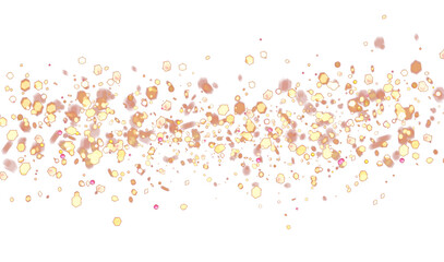 Wall Mural - glittering dust particles seamless on transparent background. glittering sparkling dust particles, p