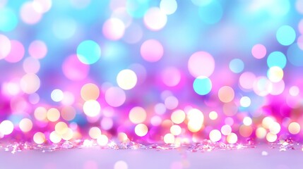 Poster - Vibrant Holographic Blur, a colorful abstract background featuring smooth gradients and soft shapes, perfect for creative projects and digital art displays.